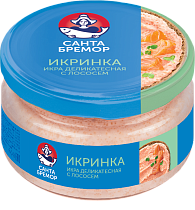 Delicacy caviar ''Ikrinka'' with smoked salmon 160 g